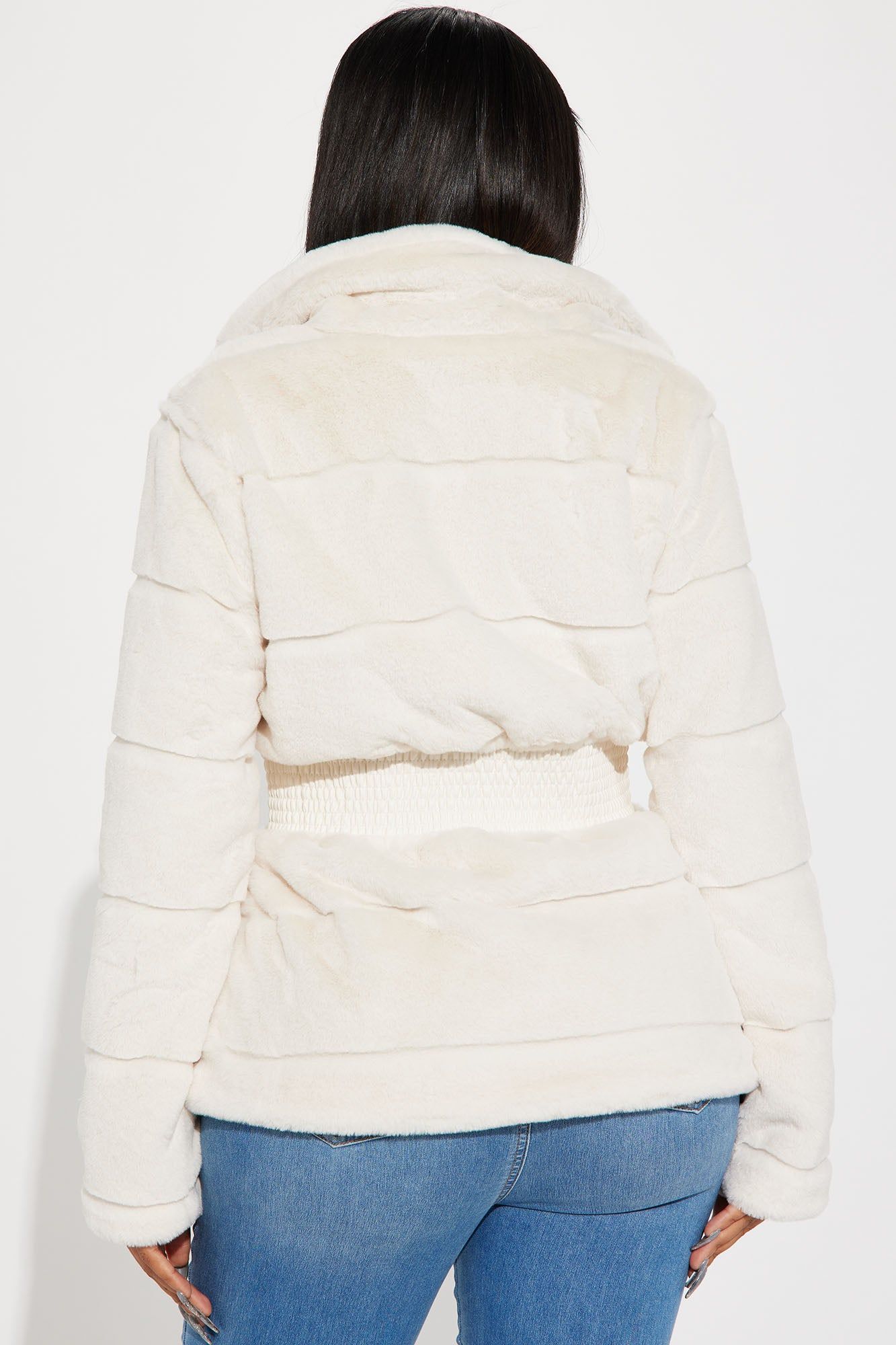 Stay Pressed Faux Fur Jack - Ivory sold by Fashion Nova product image thumbnail 6