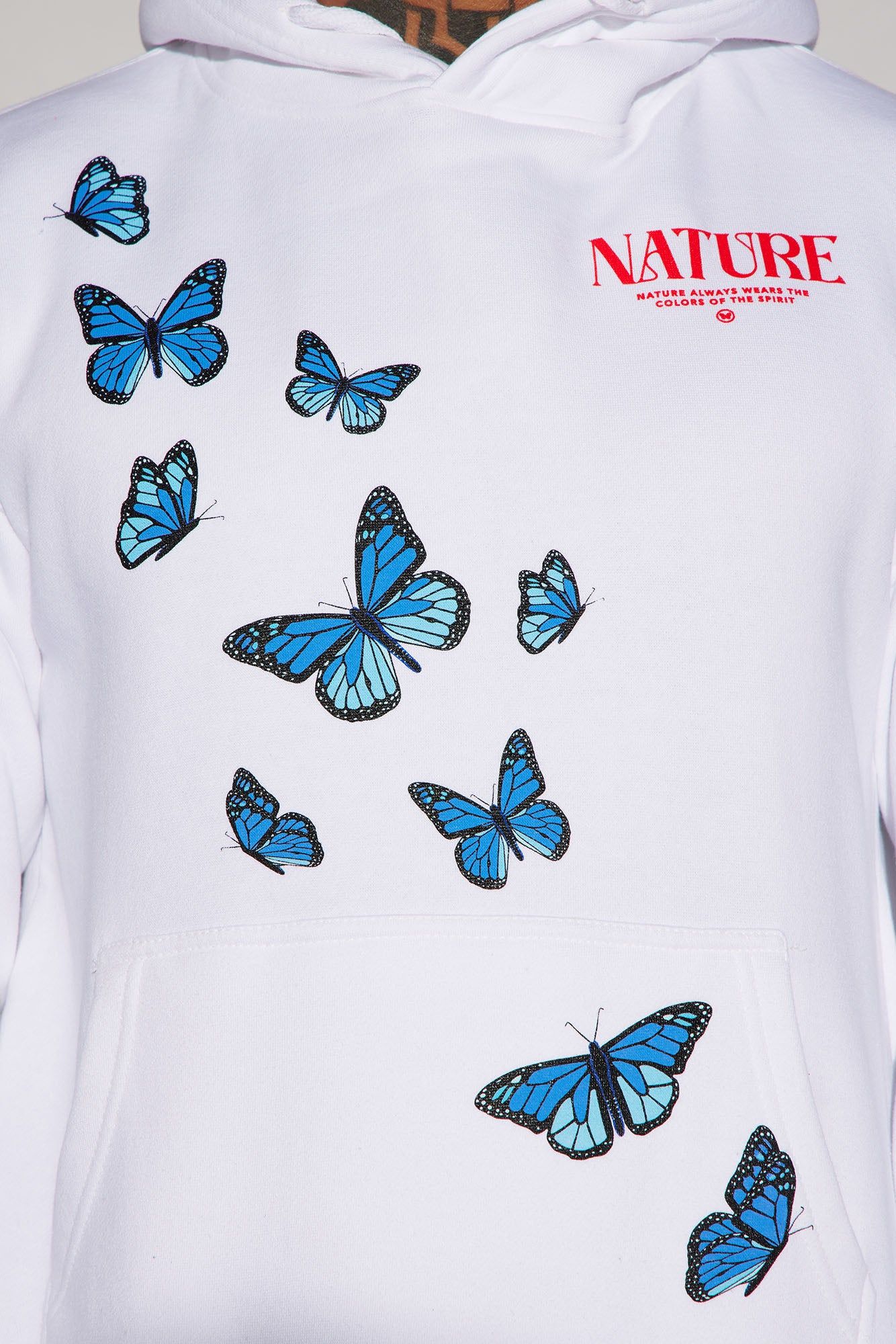 Nature's Spirit Hoodie - White sold by Fashion Nova product image thumbnail 3