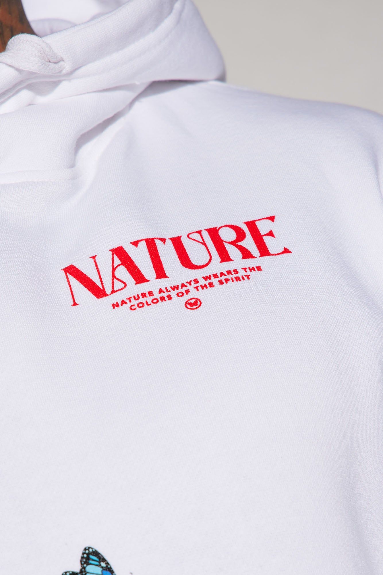 Nature's Spirit Hoodie - White sold by Fashion Nova product image thumbnail 4