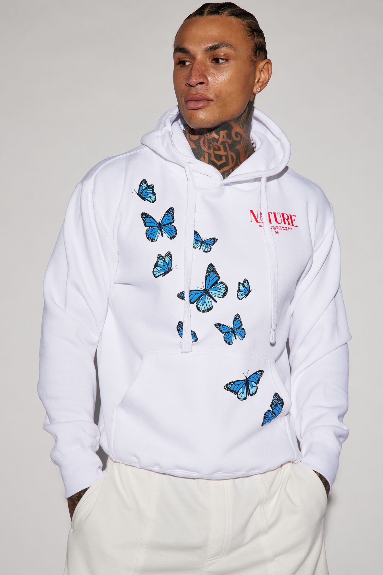 Nature's Spirit Hoodie - White sold by Fashion Nova