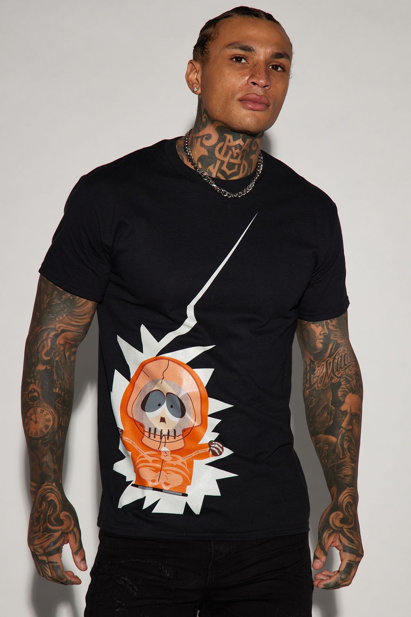 South Park You Killed Kenny Short Sleeve Tee - Black sold by Fashion Nova