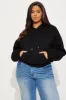 Candice Lounge Hoodie - Black sold by Fashion Nova