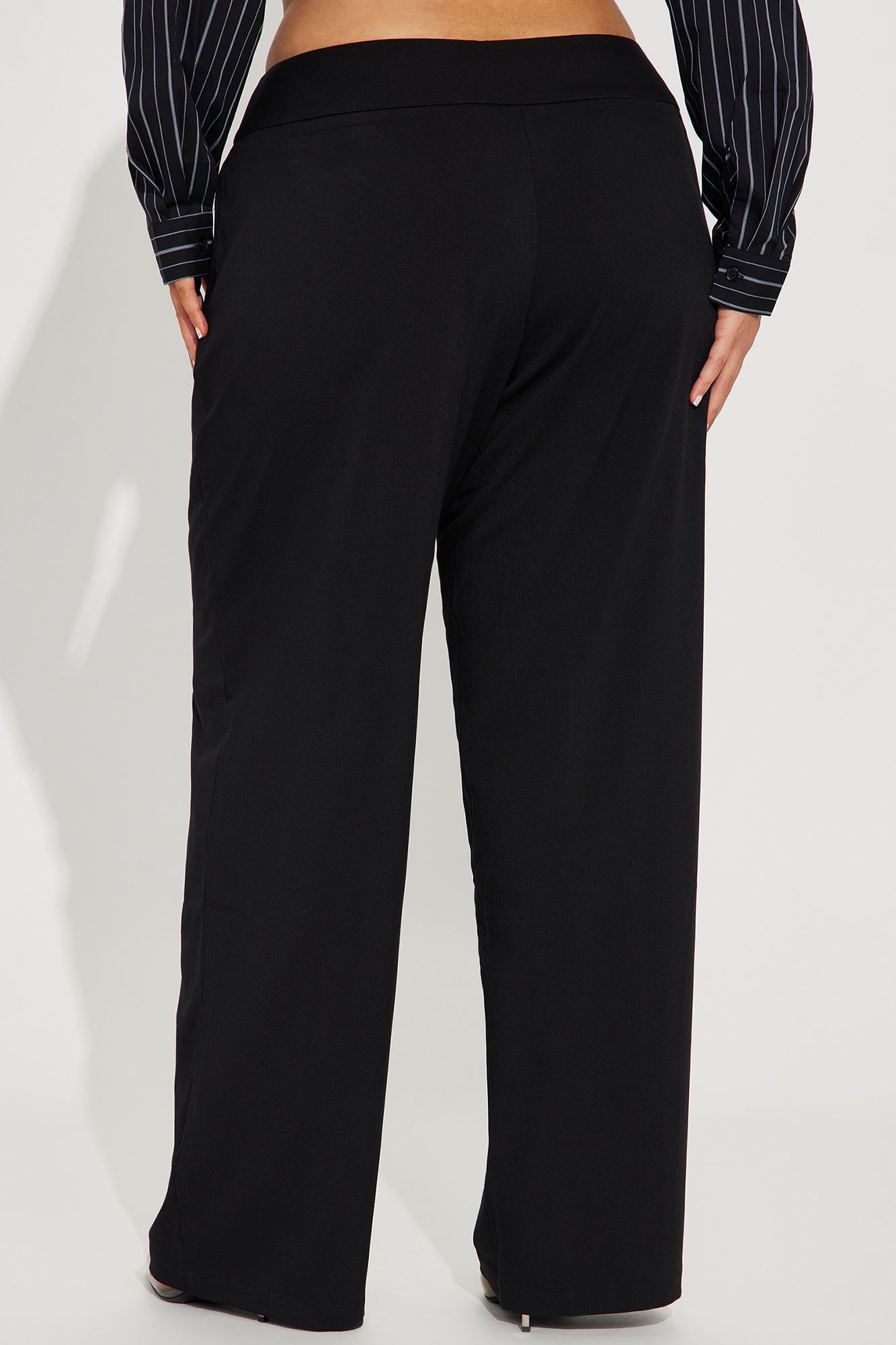 Stepping Out Low Rise Trouser - Black sold by Fashion Nova product image thumbnail 6