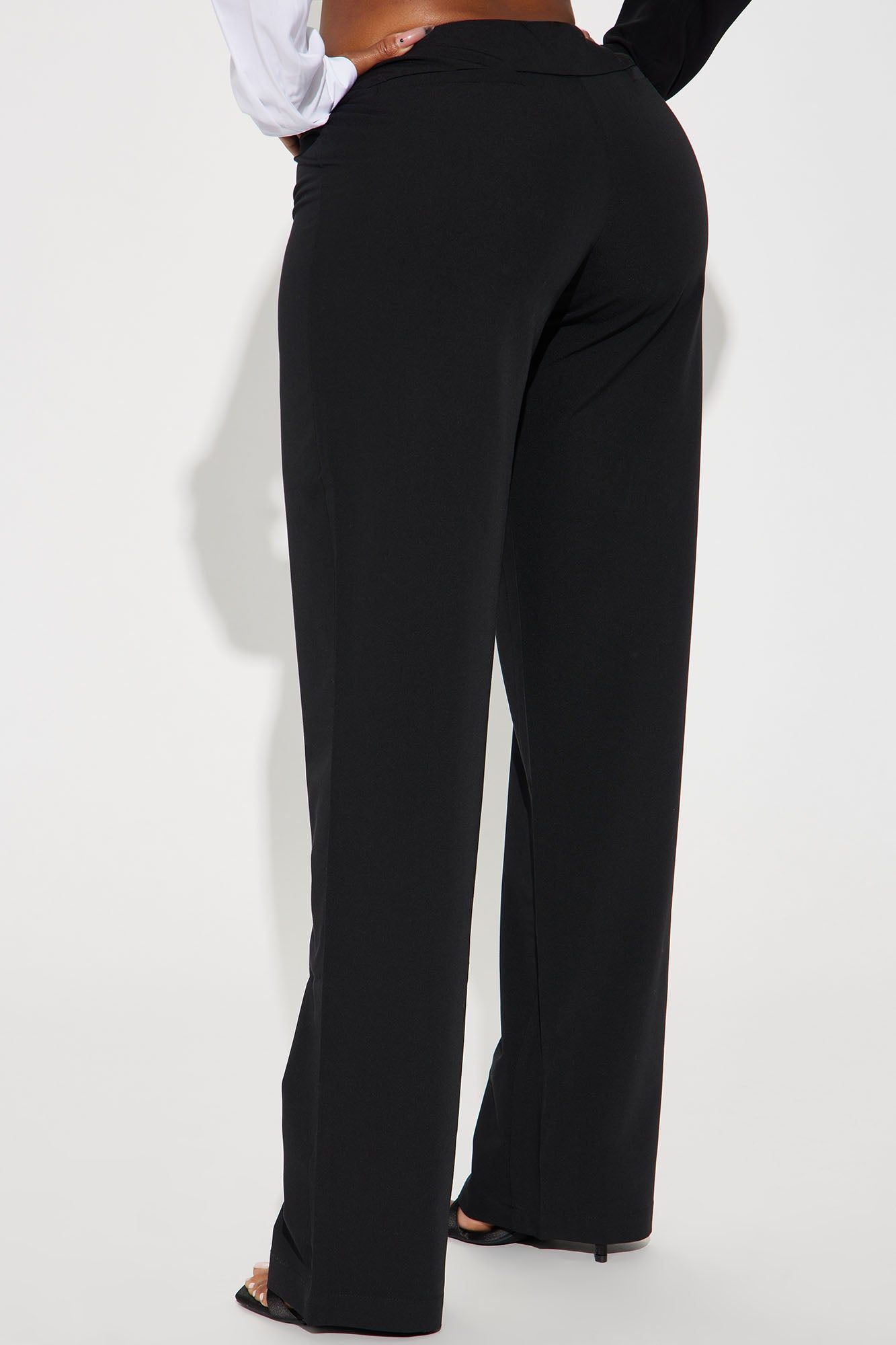 Stepping Out Low Rise Trouser - Black sold by Fashion Nova product image thumbnail 2