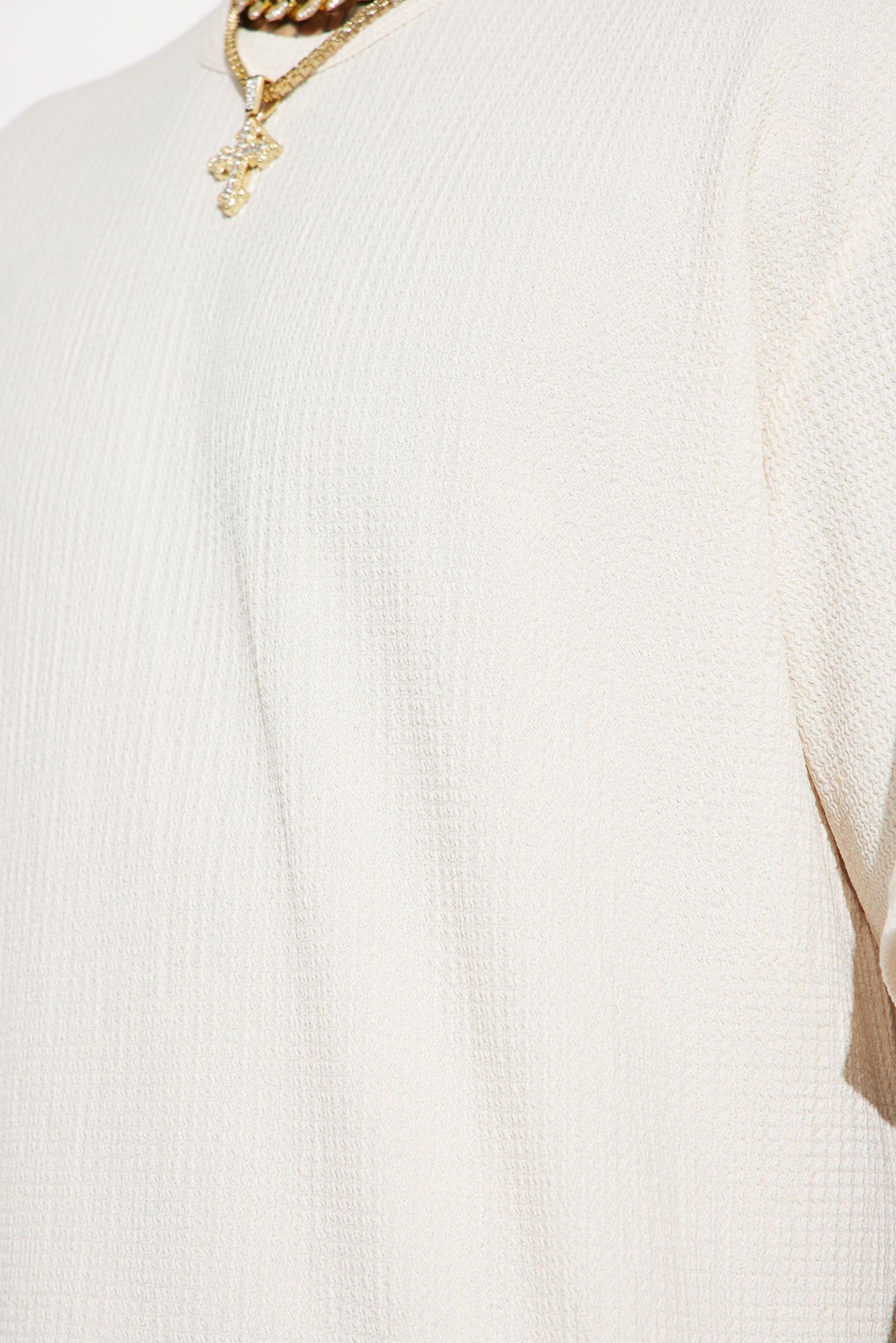 The Forest Drive Short Sleeve Crew Tee - Cream sold by Fashion Nova product image thumbnail 4