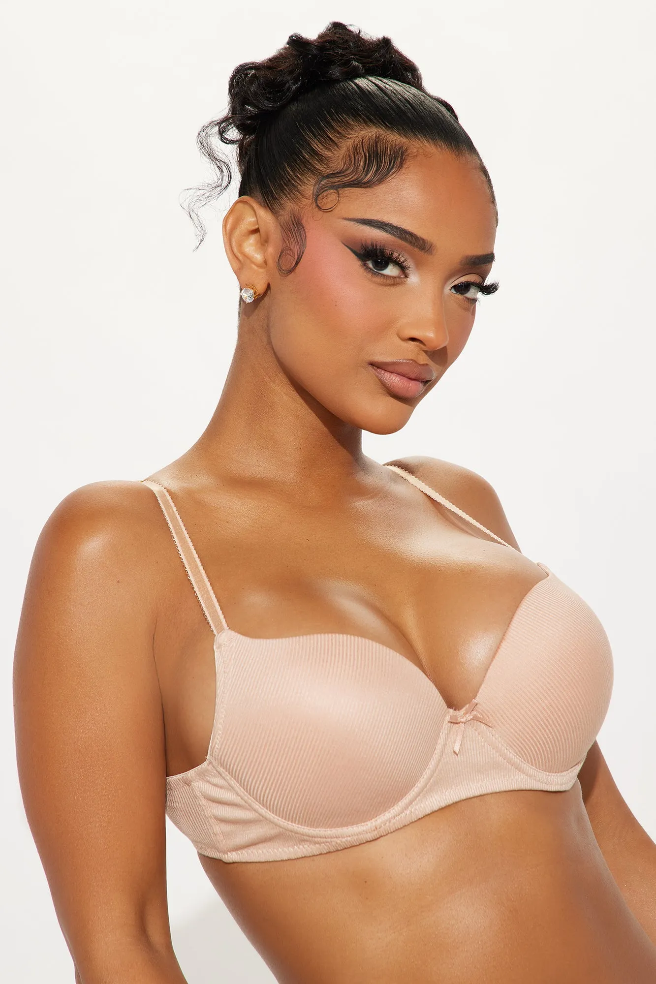 Do It Better Push Up 2 Pack Bras - Rose/Combo sold by Fashion Nova