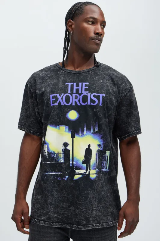 The Exorcist Vintage Oversized Short Sleeve Tee - Black sold by Fashion Nova