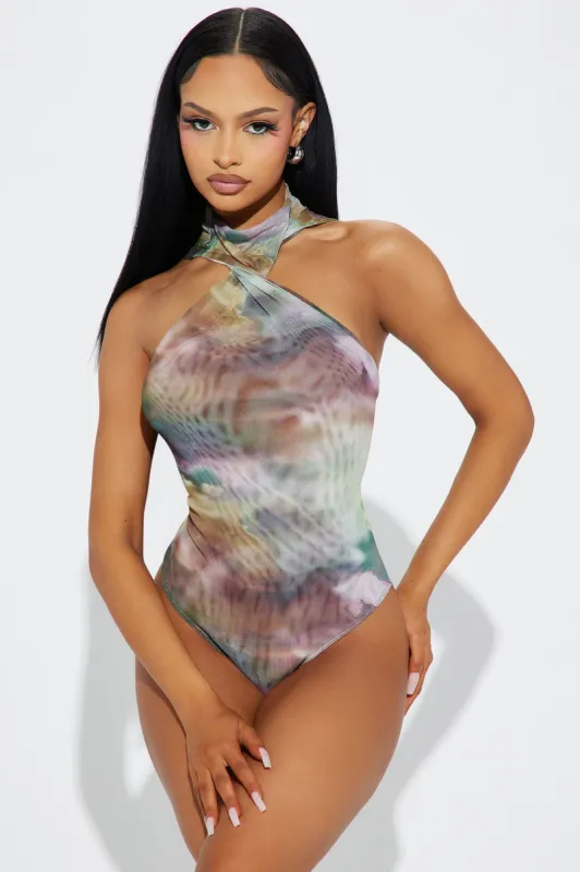 Joscelyn Mesh Bodysuit - Multi Color sold by Fashion Nova