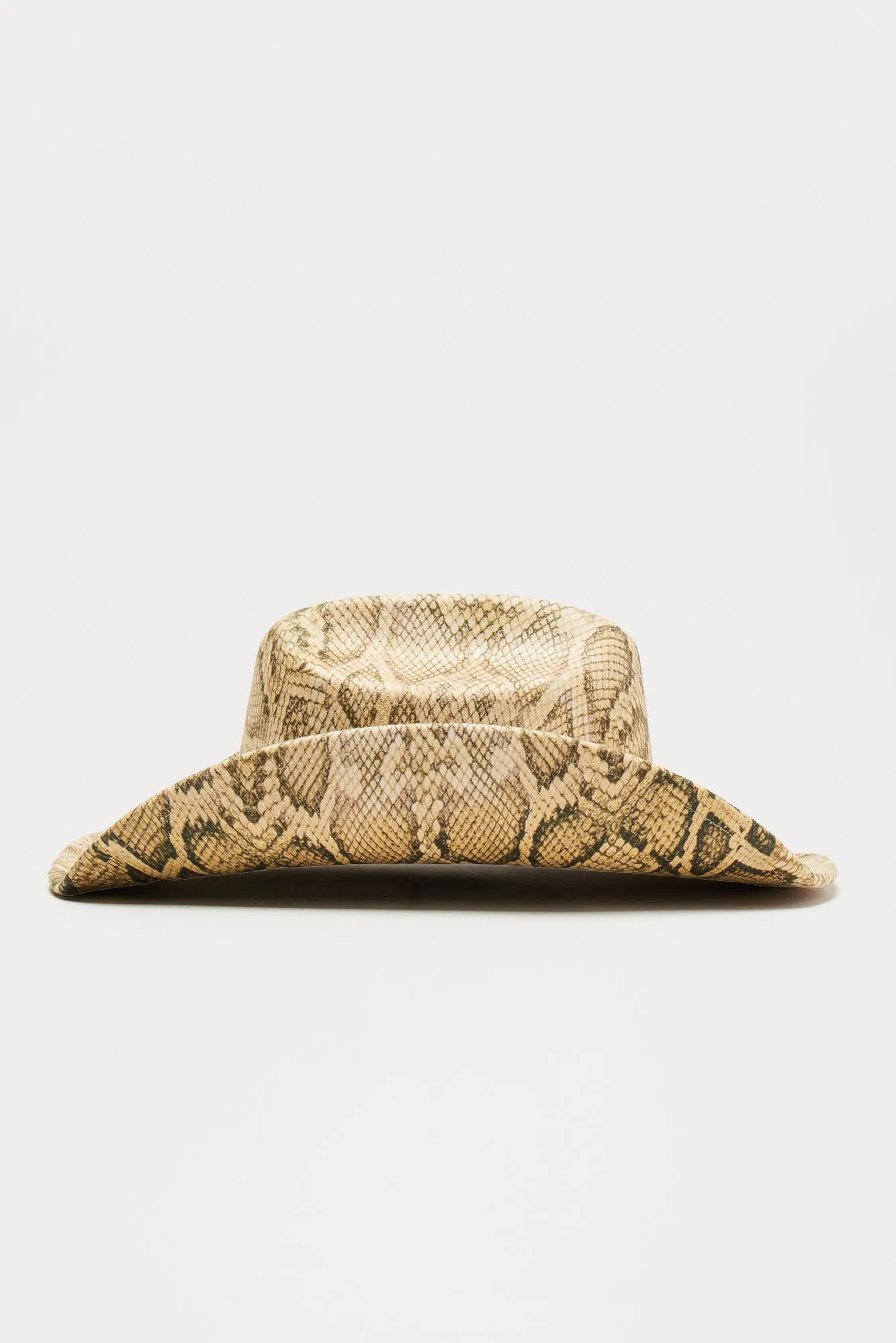 Tough Skin Cowboy Hat - Beige sold by Fashion Nova product image thumbnail 2