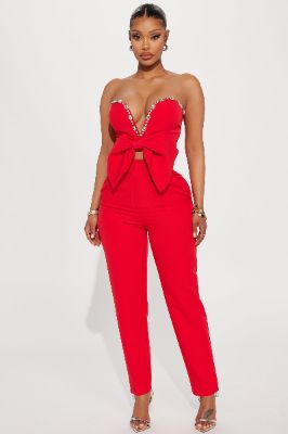 Ruby Pant Set - Red sold by Fashion Nova