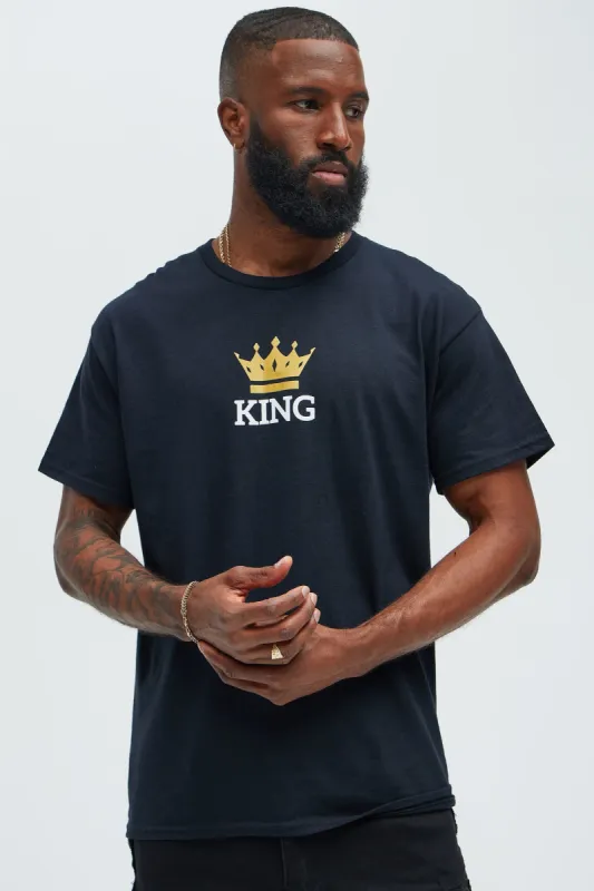King Of Spades Short Sleeve Tee - Black sold by Fashion Nova