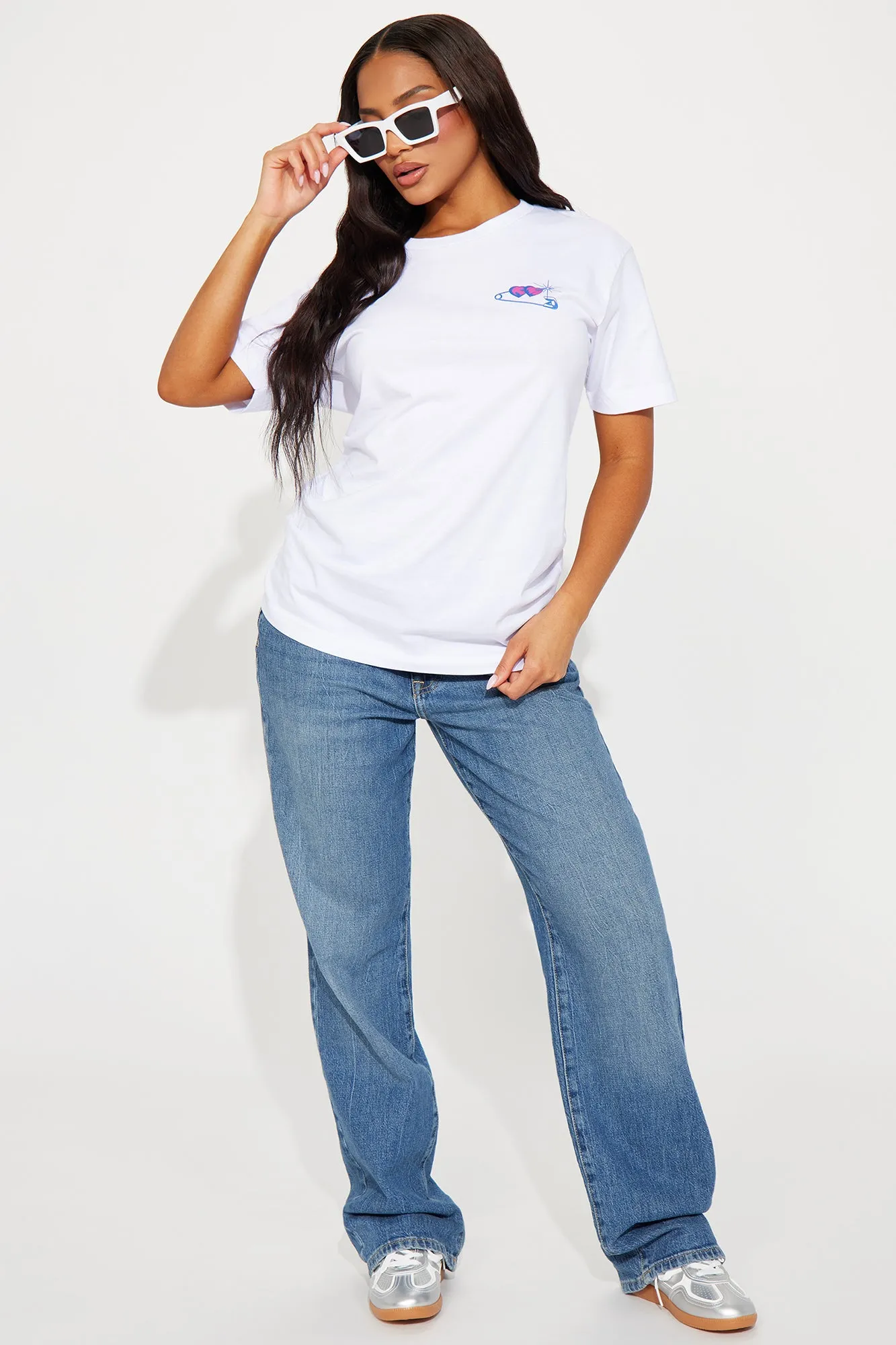 Eternal Love Worldwide Tee - White sold by Fashion Nova product image thumbnail 3