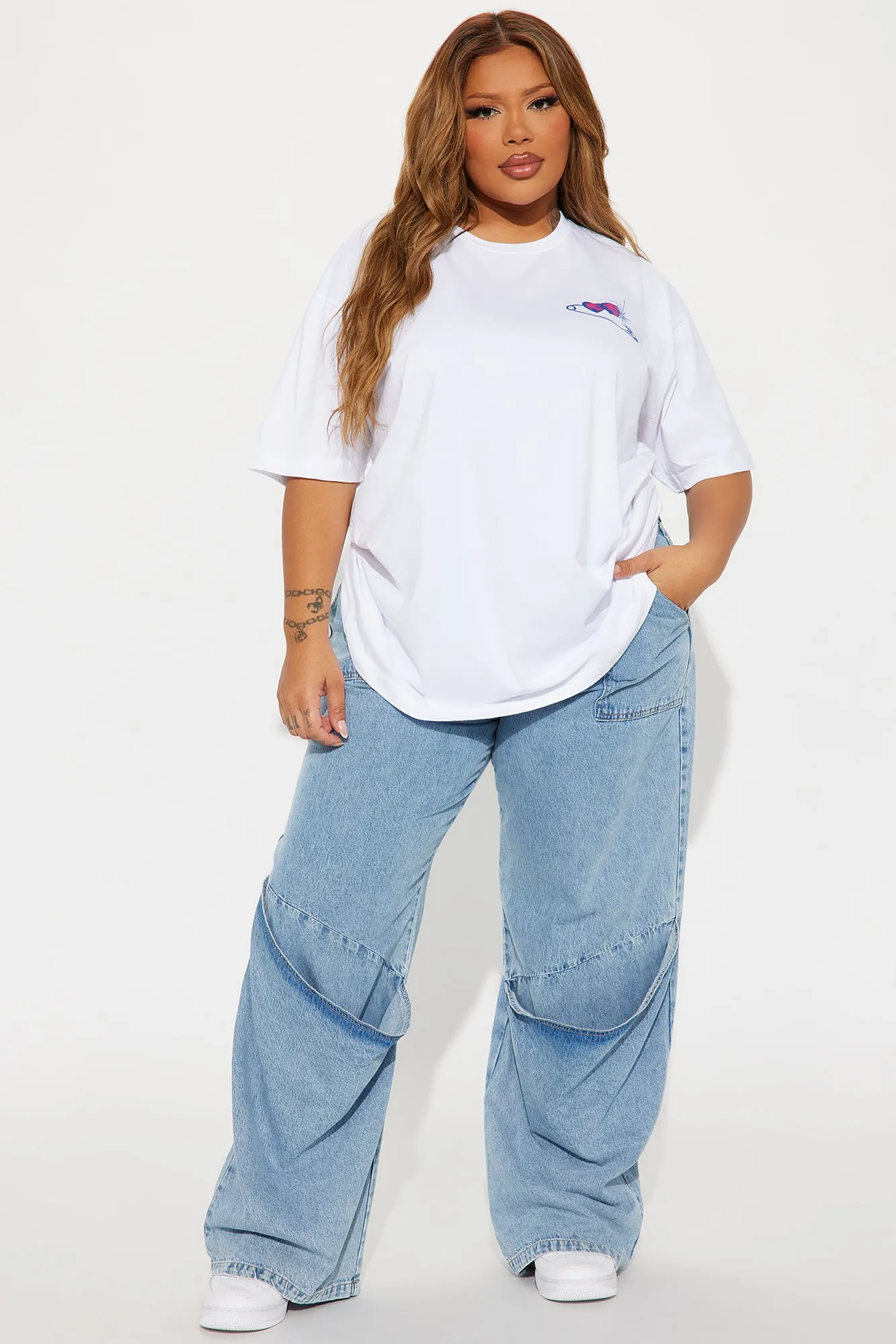 Eternal Love Worldwide Tee - White sold by Fashion Nova product image thumbnail 5