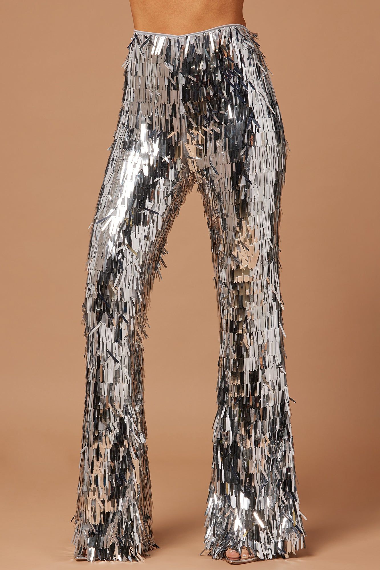Rana Sequin Pant - Silver sold by Fashion Nova product image thumbnail 2