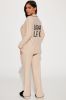 Mom Life PJ Pant Set - Tan sold by Fashion Nova