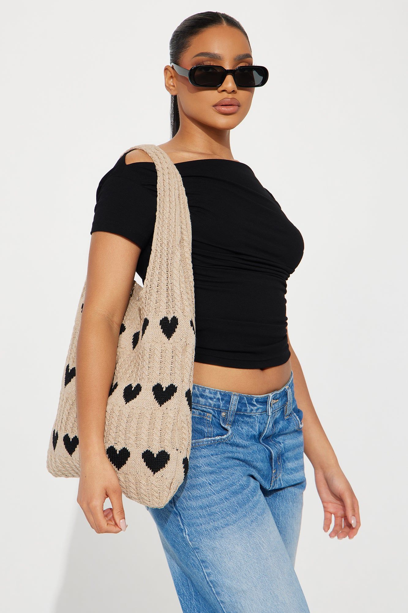 Picnic Dates Tote Bag - Ivory/combo sold by Fashion Nova product image thumbnail 2