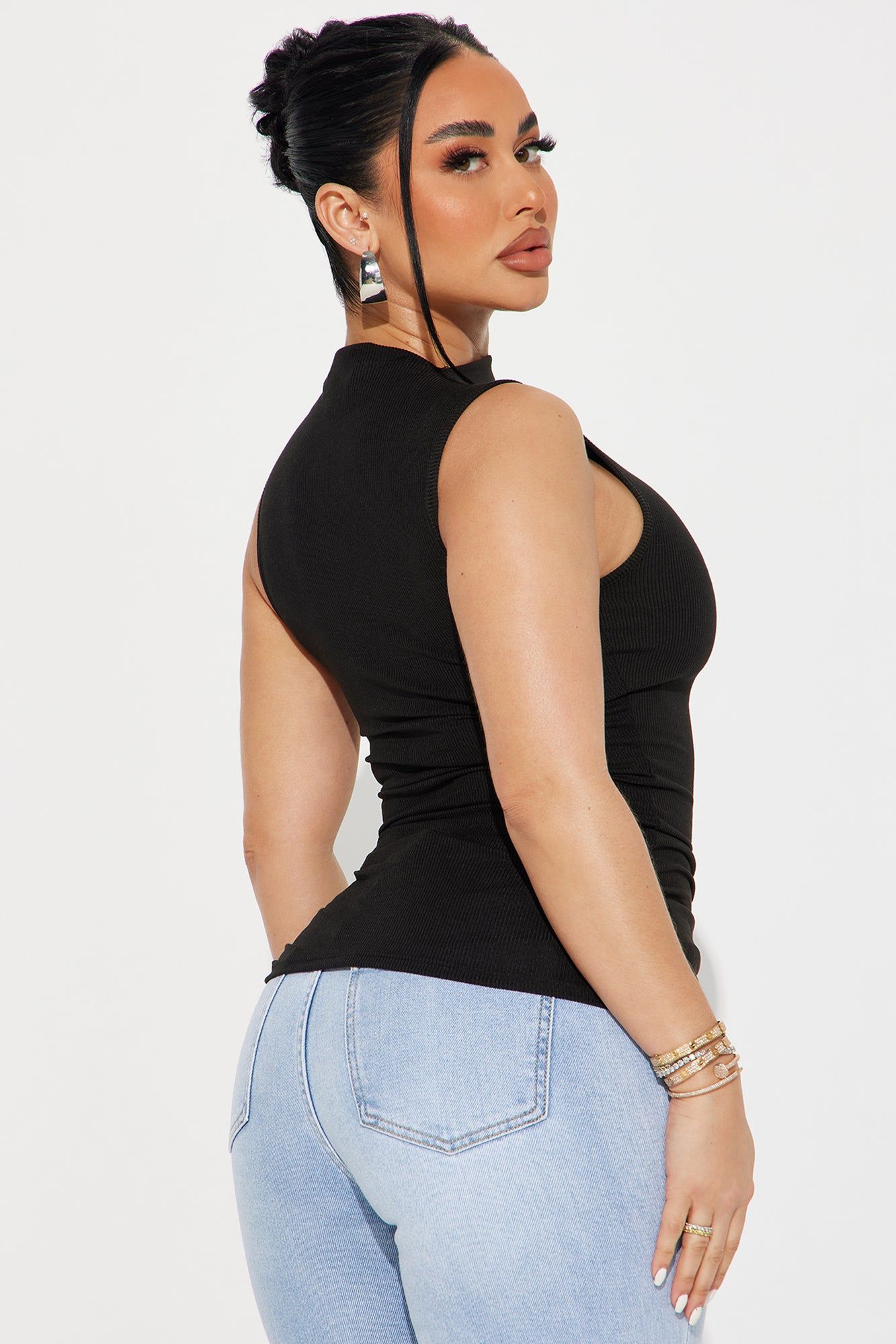 Harmony Sleeveless Top - Black sold by Fashion Nova product image thumbnail 3