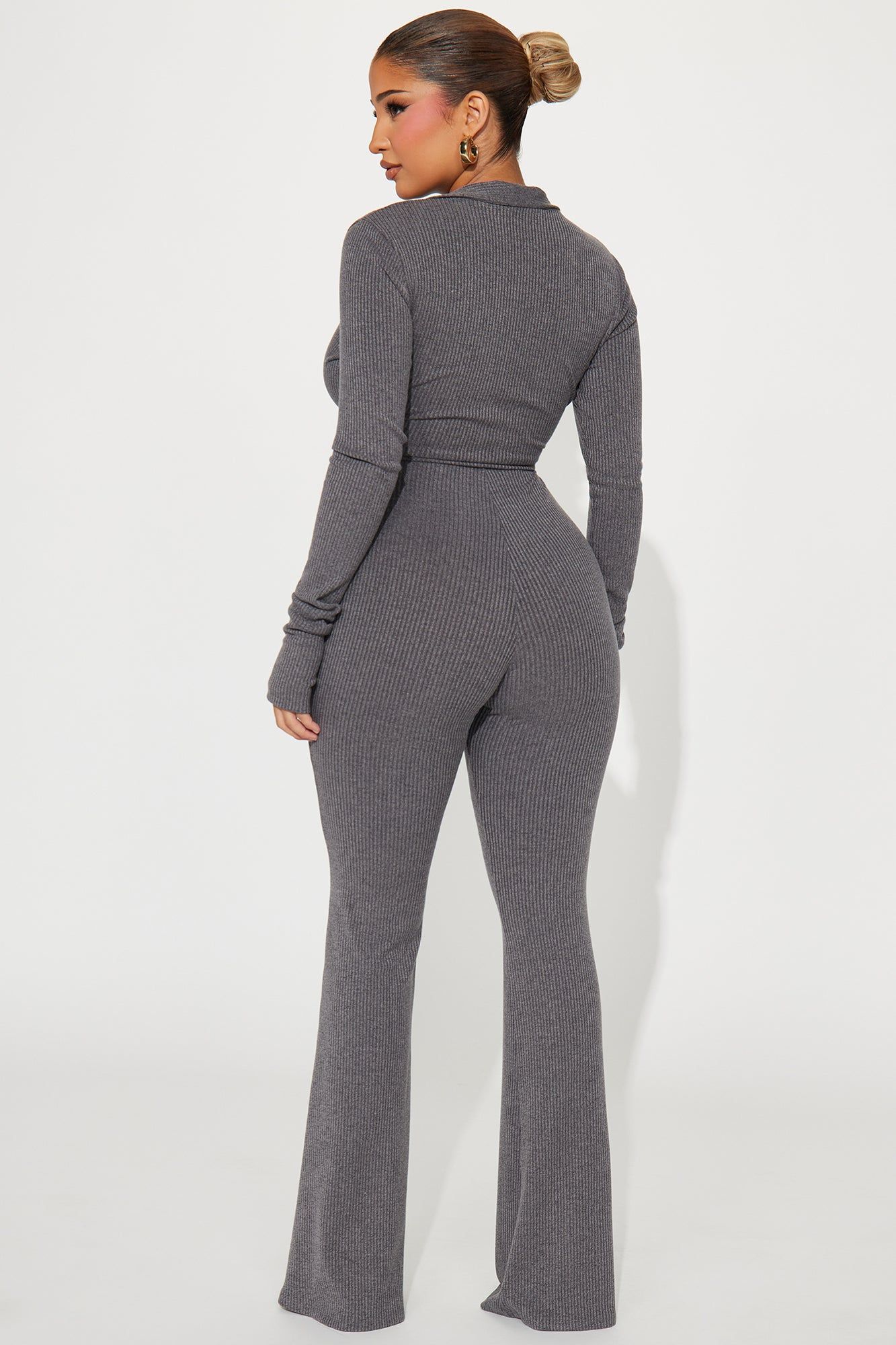 Feeling Cute Jumpsuit - Charcoal sold by Fashion Nova product image thumbnail 3