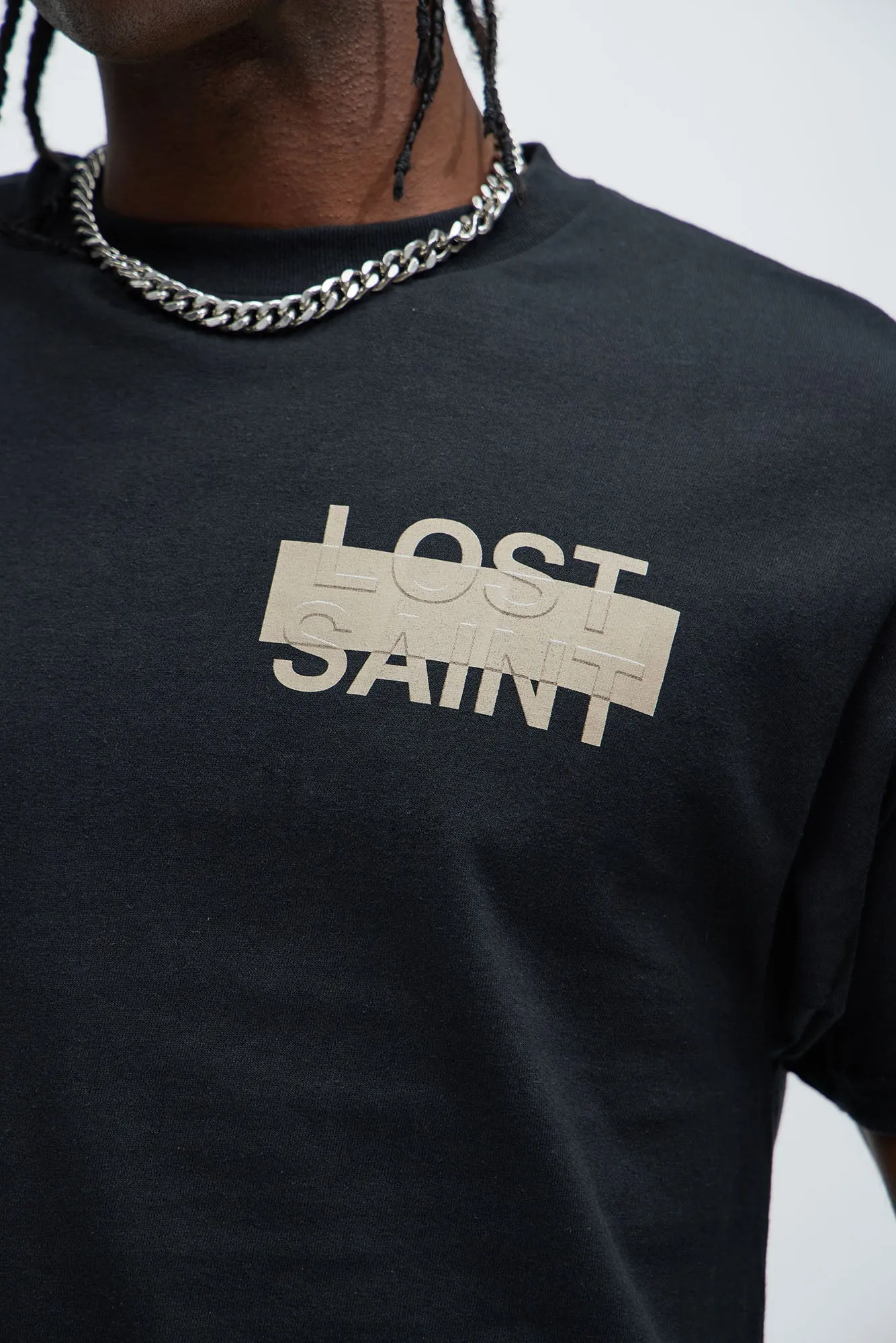Lost Saint Worldwide Short Sleeve Tee - Black sold by Fashion Nova product image thumbnail 2