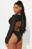 Lita Chain 3 Piece Bikini Set - Black sold by Fashion Nova