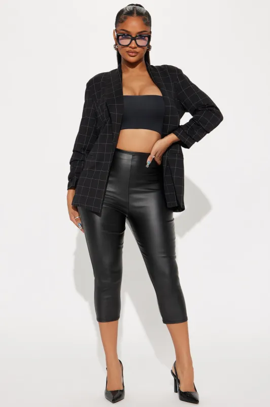Celine Geo Blazer - Black sold by Fashion Nova