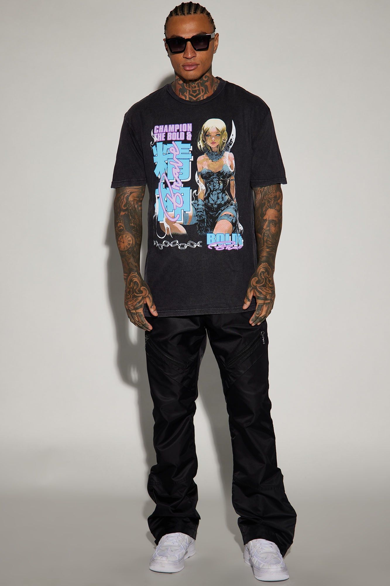 Conquer Short Sleeve Tee - Black sold by Fashion Nova product image thumbnail 2