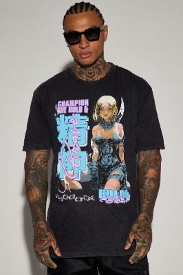 Conquer Short Sleeve Tee - Black sold by Fashion Nova