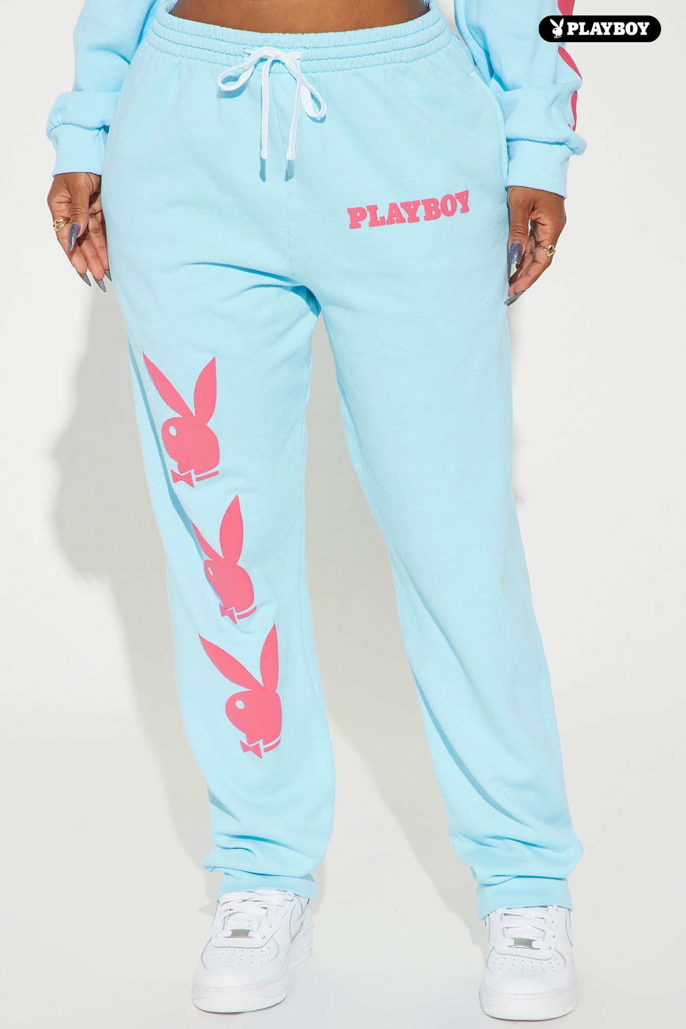 Player's Only Playboy Jogger - Blue sold by Fashion Nova product image thumbnail 2
