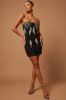 Sasha Embellished Mini Dress - Black sold by Fashion Nova