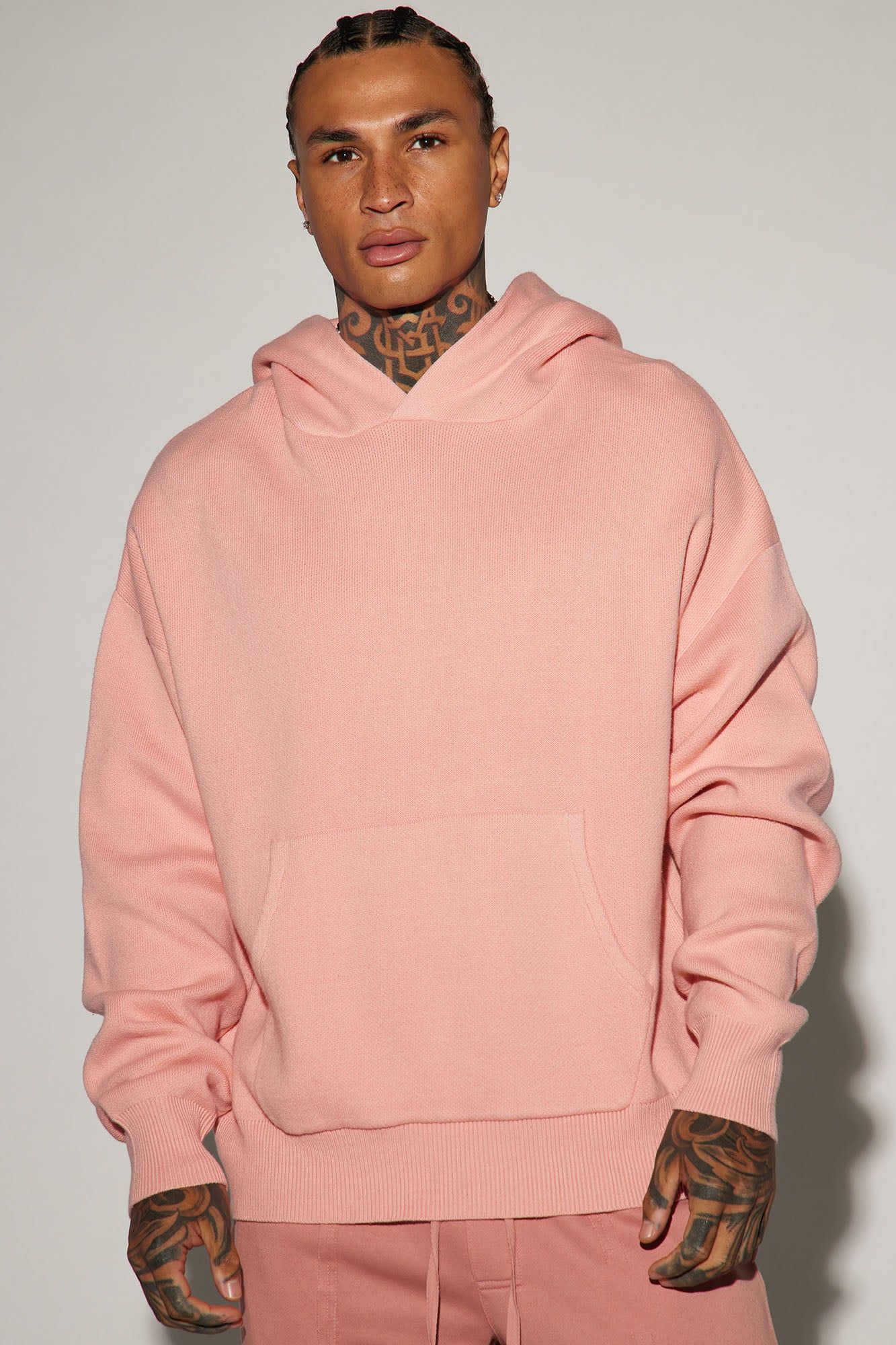 Heavyweight Sweater Hoodie - Mauve sold by Fashion Nova