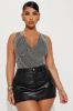 Running Errands Ribbed Bodysuit - Charcoal sold by Fashion Nova