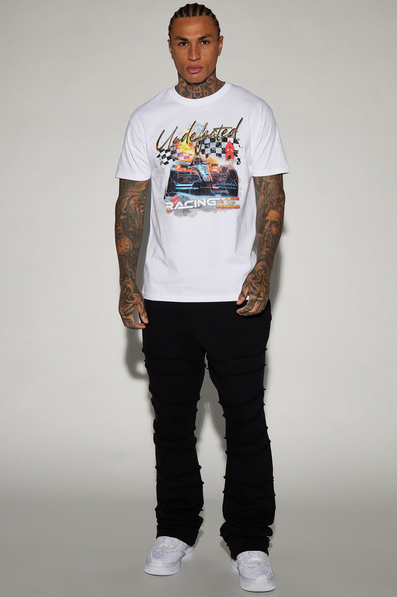 Undefeated Short Sleeve Tee - White sold by Fashion Nova product image thumbnail 2