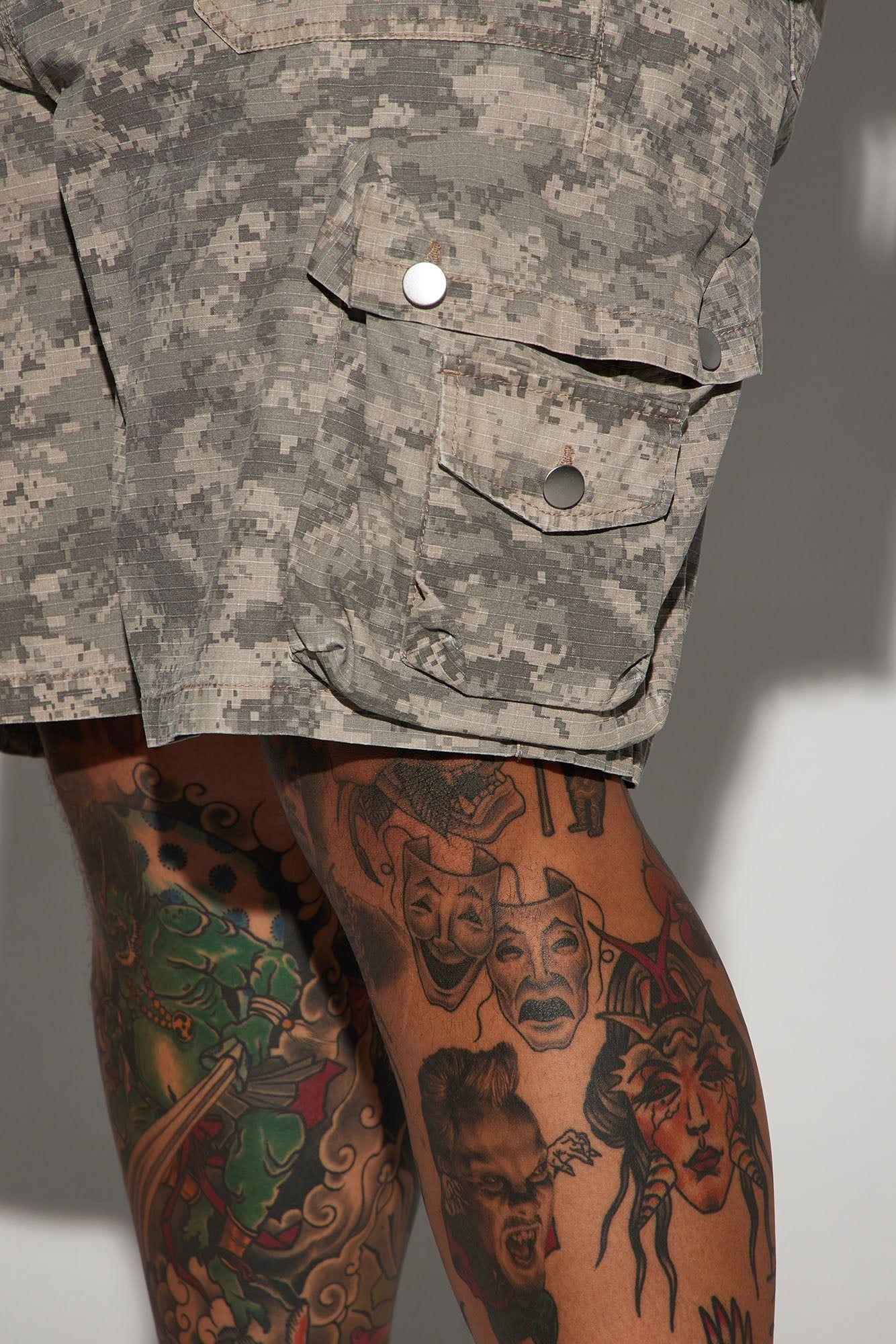 Three Sixty Days Cargo Shorts - Camouflage sold by Fashion Nova product image thumbnail 8