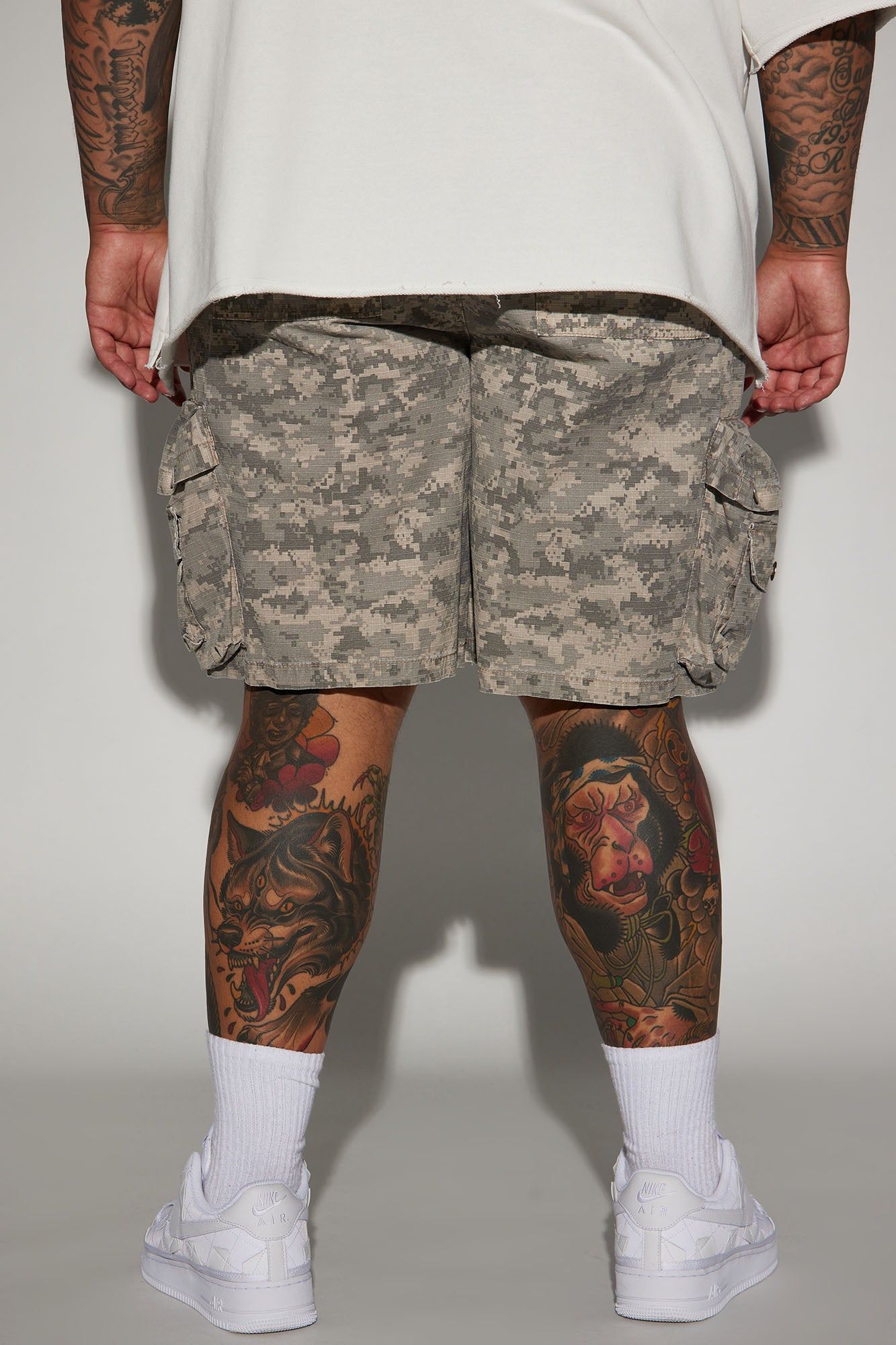 Three Sixty Days Cargo Shorts - Camouflage sold by Fashion Nova product image thumbnail 9