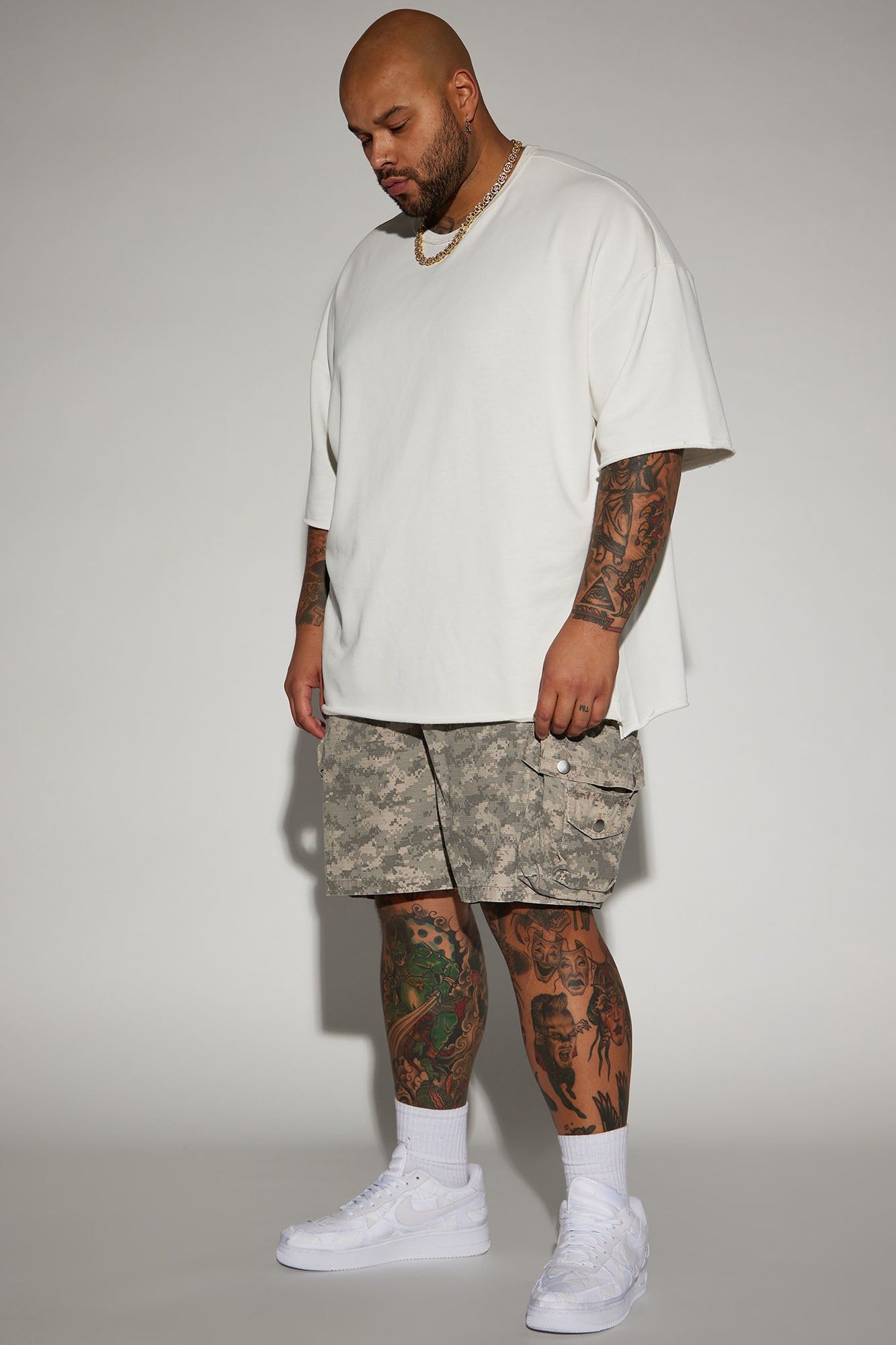 Three Sixty Days Cargo Shorts - Camouflage sold by Fashion Nova product image thumbnail 7