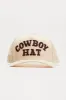 Cowboy Hat II Trucker Hat - Beige sold by Fashion Nova