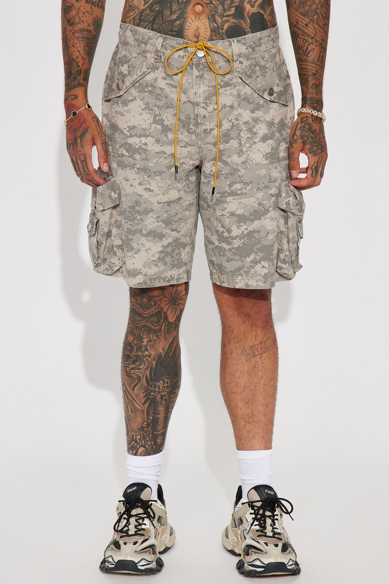 Three Sixty Days Cargo Shorts - Camouflage sold by Fashion Nova product image thumbnail 5