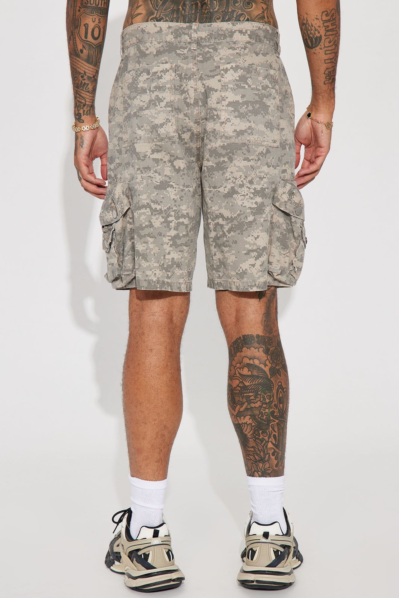Three Sixty Days Cargo Shorts - Camouflage sold by Fashion Nova product image thumbnail 6