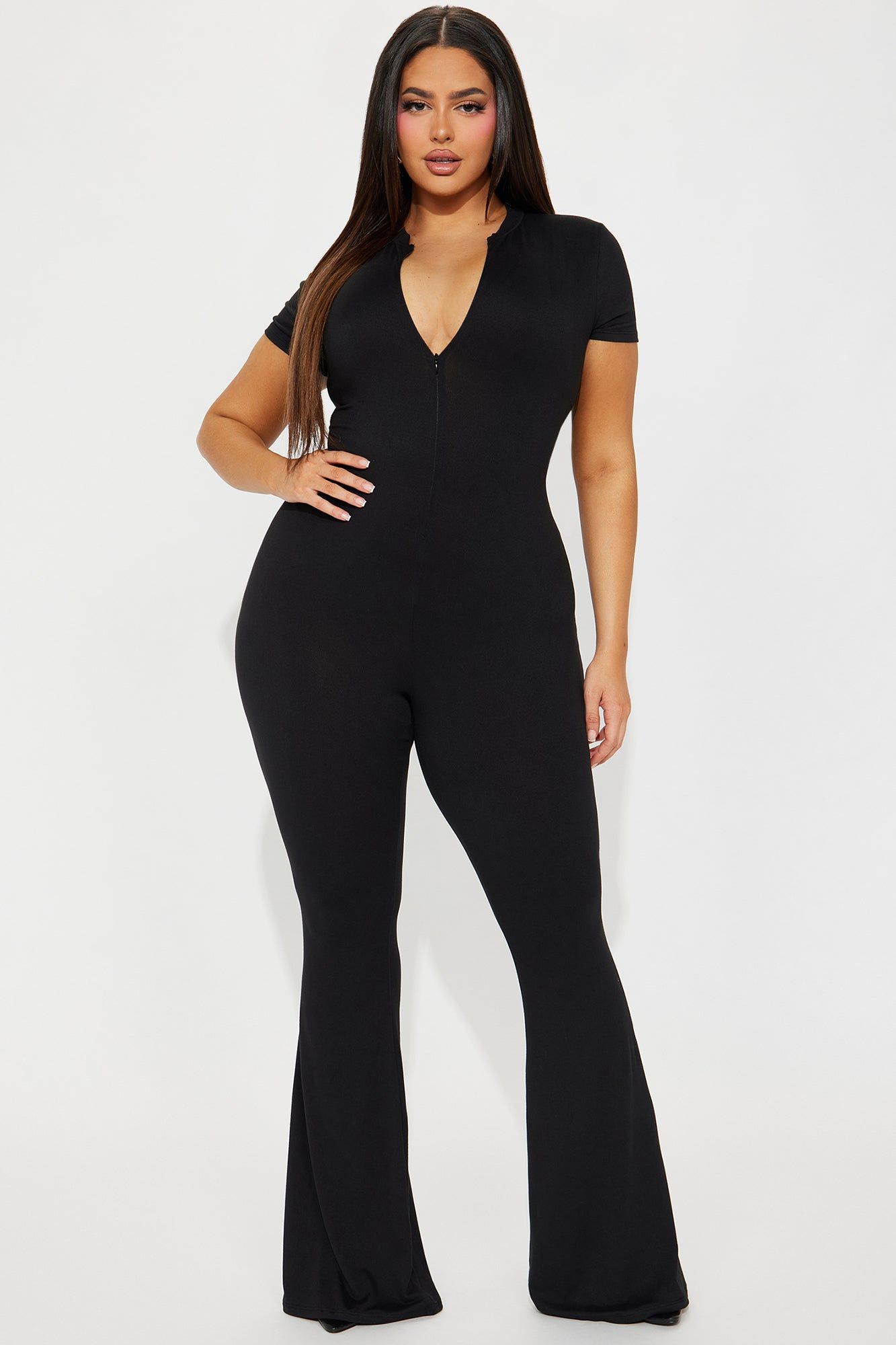 Take Me Out Again Jumpsuit - Black sold by Fashion Nova product image thumbnail 4