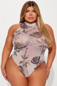 Geena Mesh Legging Set - Taupe/combo sold by Fashion Nova
