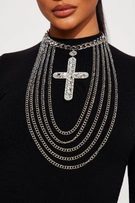 Manifest Miracles Necklace - Silver sold by Fashion Nova
