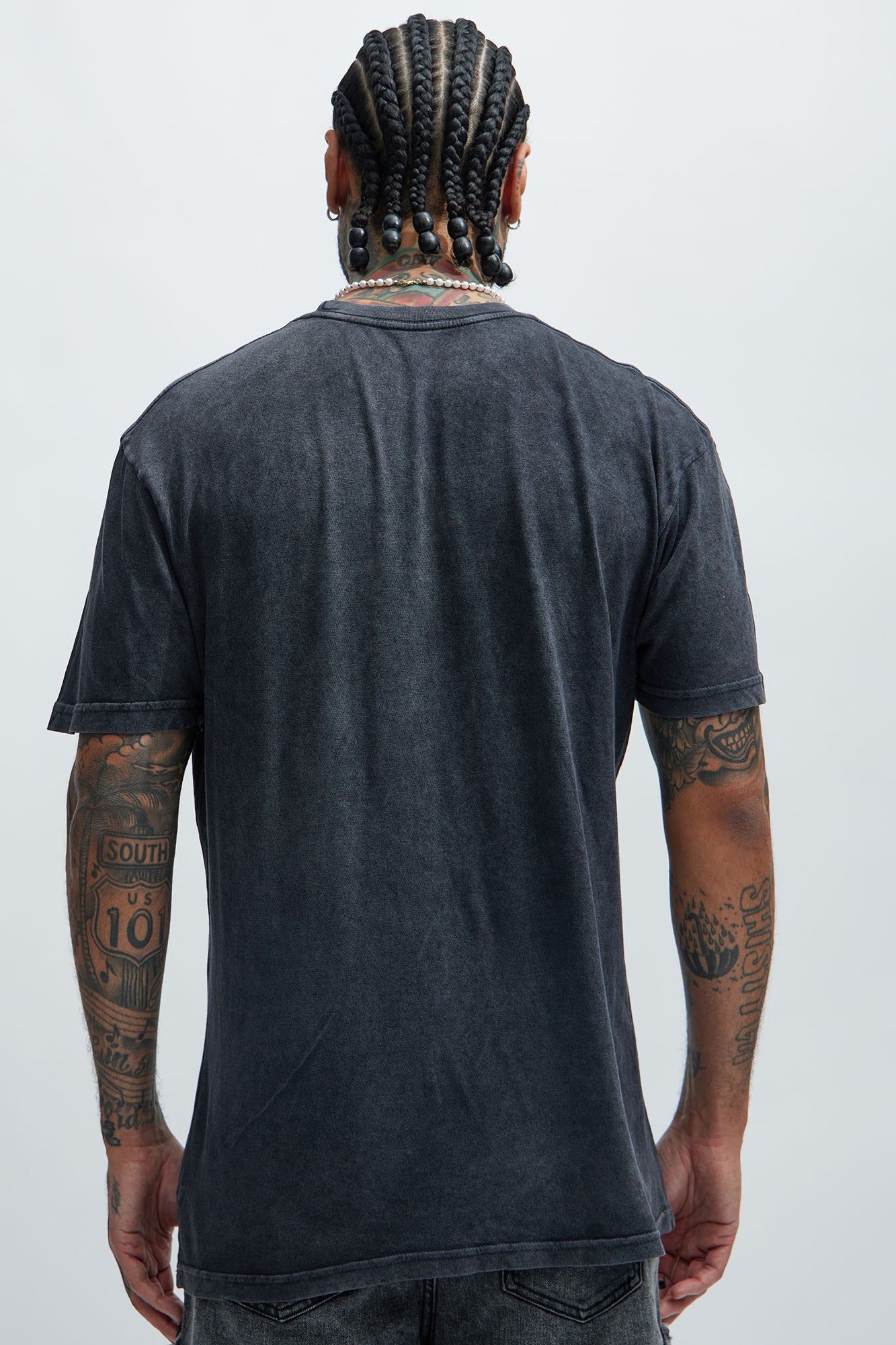 Fear No One Short Sleeve Tee - Black sold by Fashion Nova product image thumbnail 4