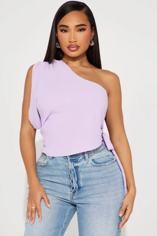 Sweetest Touch Blouse Top - Lavender sold by Fashion Nova