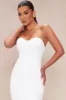 Madelyn Flower Gown Set - White sold by Fashion Nova