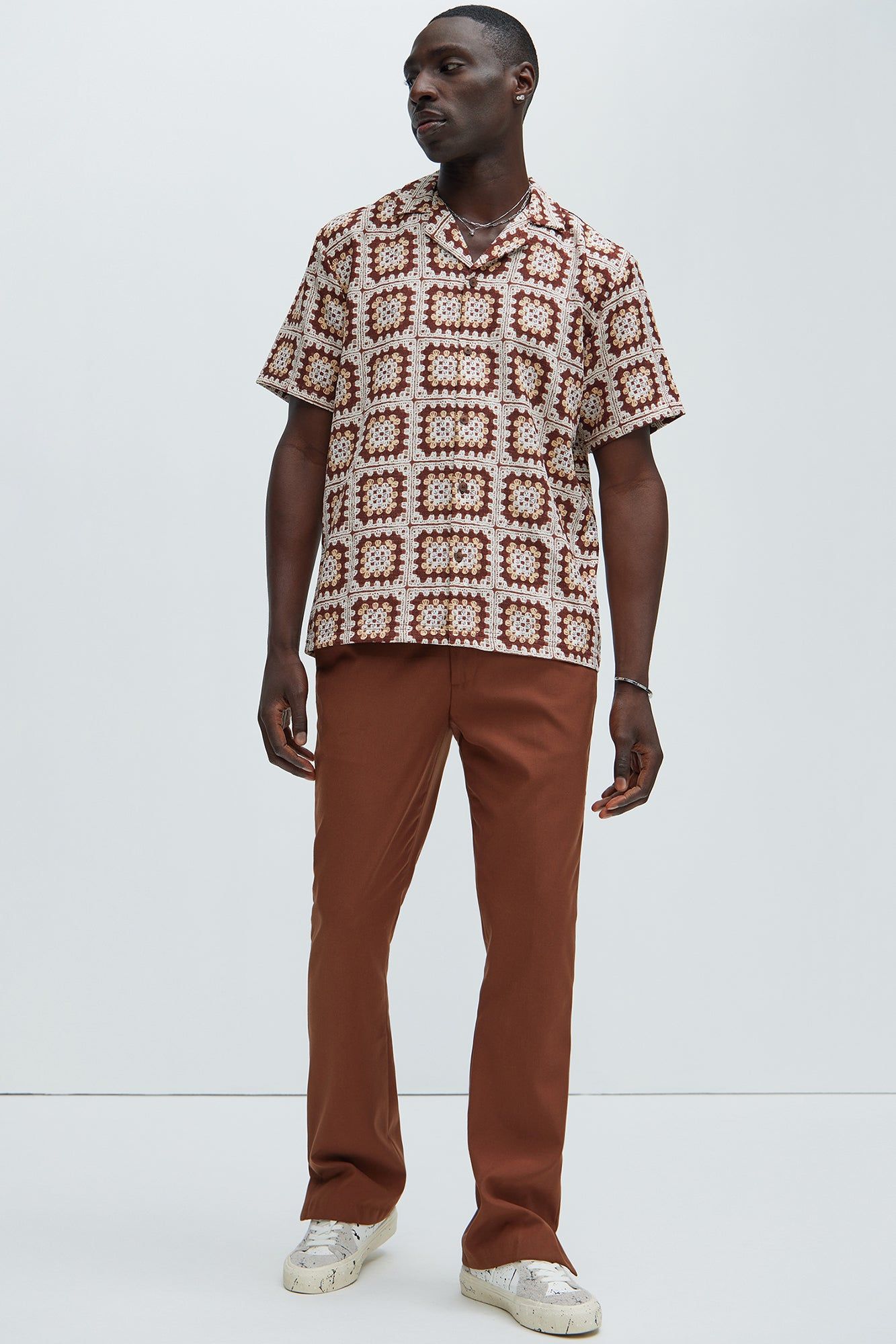 Out Of Office Shirt - Tan sold by Fashion Nova product image thumbnail 2