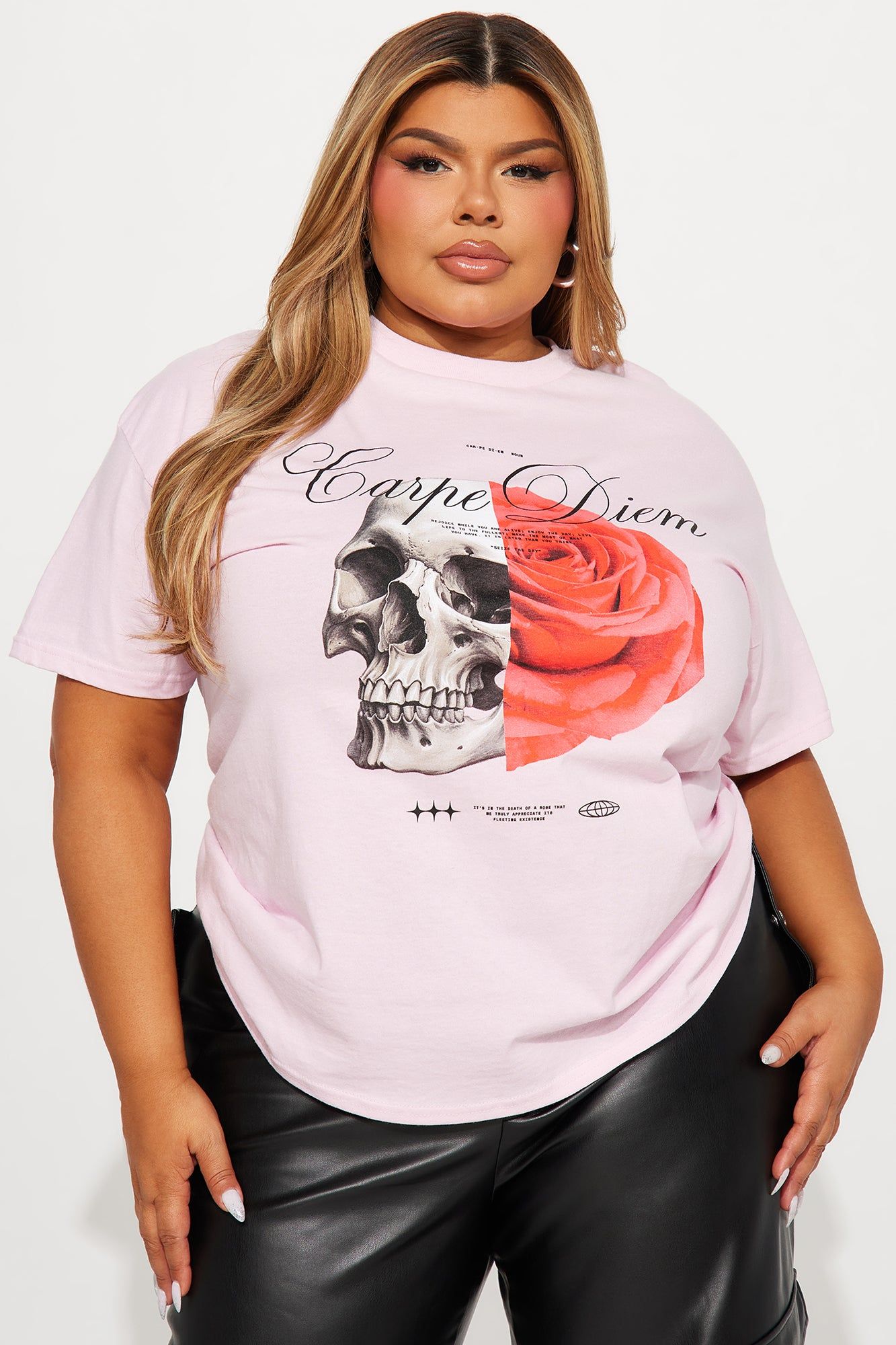 Seize The Day Graphic Tee - Pink sold by Fashion Nova product image thumbnail 4