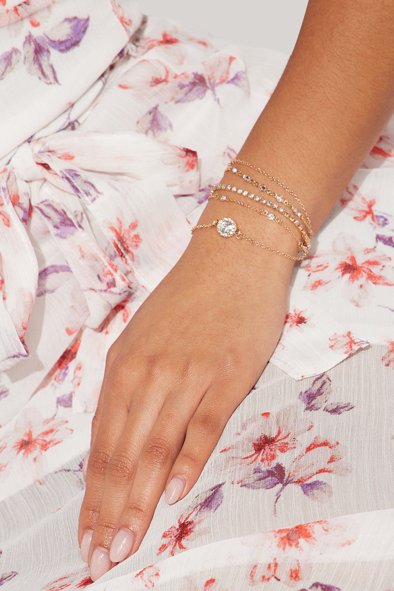 Perfectly Classic Bracelet Set - Gold sold by Fashion Nova