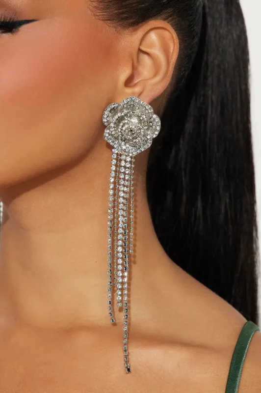 Blossom Dreams Earrings - Silver sold by Fashion Nova