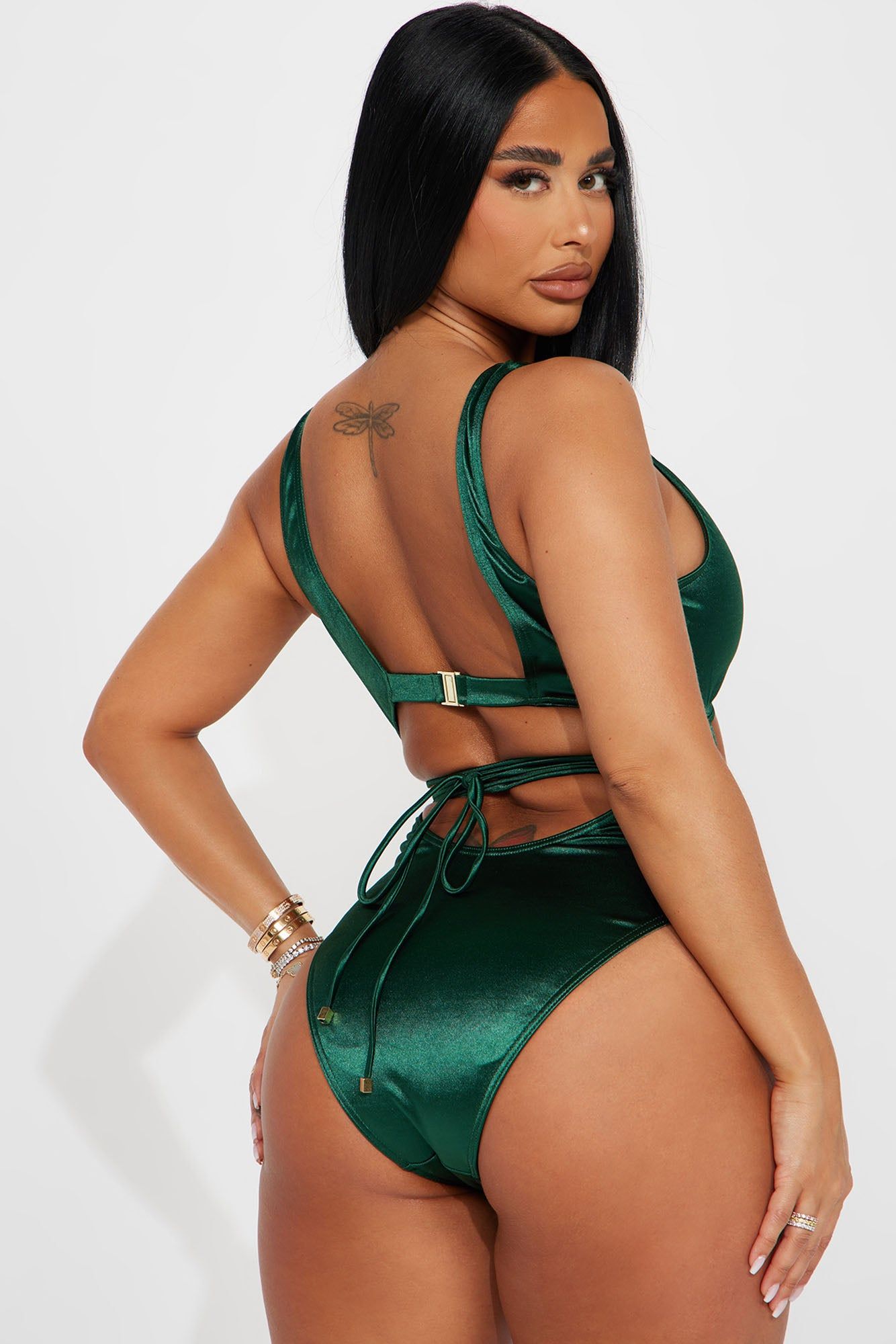 Dreamy Rainforest 1 Piece Swimsuit - Green sold by Fashion Nova product image thumbnail 3