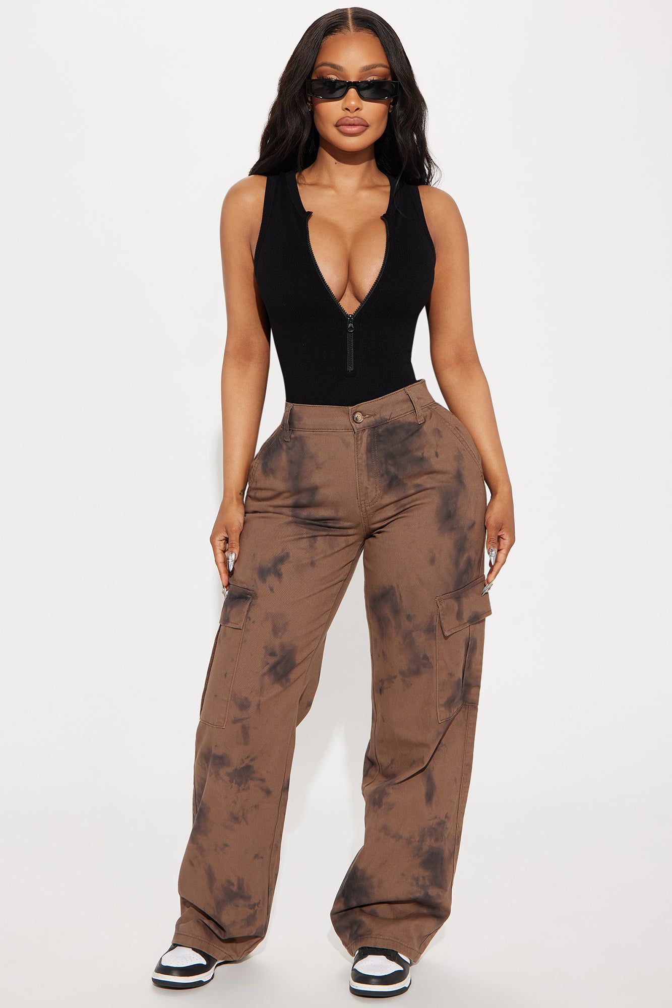 Show And Tell Seamless Bodysuit - Black sold by Fashion Nova